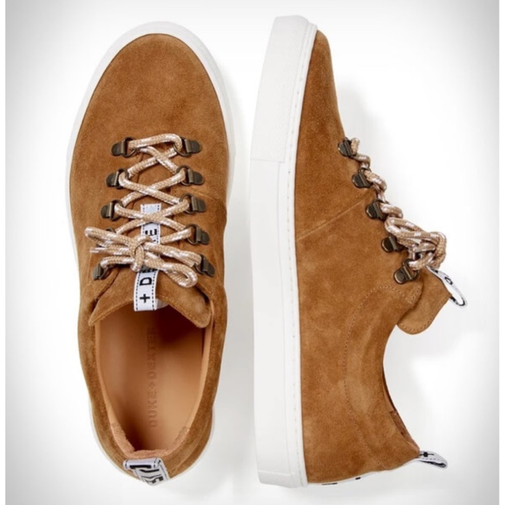 Duke + Dexter Drake Tan Hiker Low Sneakers Size 12